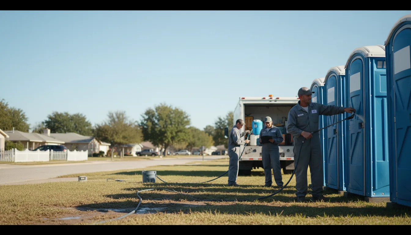 Long-Term Portable Toilet Rental in Clifton, IL near me